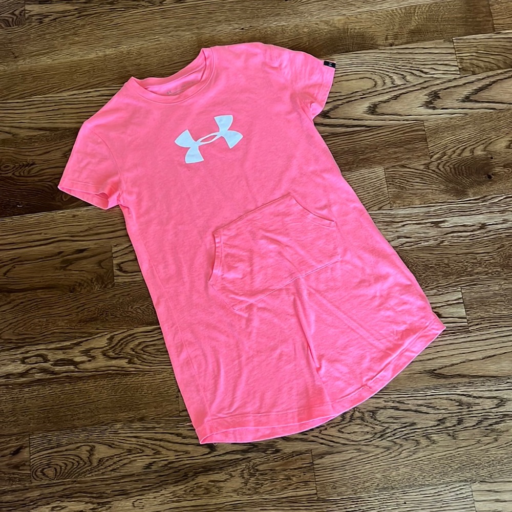 Under armour youth medium tee dress